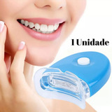 1 Peça Luz Led Clareador Dental Em Casa Dentes Mais Brancos