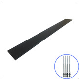 1 Prateleira 180x20 Mdf Preto Tx Cozinha Suporte Invisivel