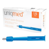1 Punch Dermatológico Pra Biópsia Estéril 1 5 Mm Descartável