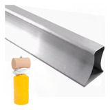 1 Régua Pedreiro Aluminio Parabolica 2 Mt 1 Prumo De Face