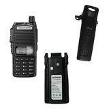 1 Reposição Rádio Comunicador Uv82 C Bateria E Clip Baofeng