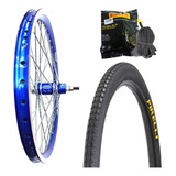 1 Roda Aero 26x1 1 2 Barra Forte Completo 1 Pneu 1 câmara