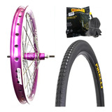 1 Roda Aero 26x1 1 2 Barra Forte Completo 1 Pneu 1 câmara