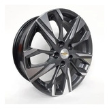 1 Roda Nova Tracker 2021 Aro 17 5x105 1 Unid Bico Cor Grafite Fosco Diamantado