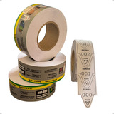 1 Rolo De Senha Bico De Pato 00 999 C 2000 Senhas Preto