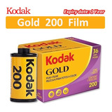 1 Rolo Kodak Gold 200 Cor 35 Mm Filme Para M35 m38