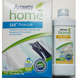 1 Sabão Em Pó 3kg Amway Home E 1 Detergente Dish Drops