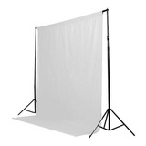 1 Tecido 3x3 Branco suporte Fundo Infinito Fotografia bolsa