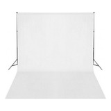 1 Tecido 3x4 Branco Suporte Fundo Infinito Fotografia Foto
