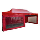 1 Tenda 6x3 Sanfonada Com 3 Laterais