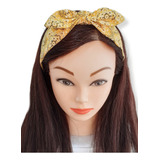 1 Tiara Turbante Laço Infantil Faixa Cabelo Bandana Nó