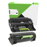 1 Toner 1 Cilindro P/ Lexmark Mx310 Mx410 Mx511 Ms610 Mx611