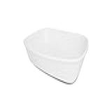 1 Travessa Bake Oxford Cookware Refratárias Branco 22X15X5 3Cm