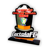 1 Troféu Personalizado Acrílico Cartola Fc