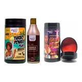 1 Turbo Power Plus 1 Fixador 1 Negra Mina Melanina