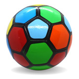 1 Unidade Bola De Futebol Campo Colorida Linda Arco Iris