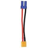 1 Unidade Cabo Adaptador De Energia Ao Conector Xt60 Para Cabo Conector Xt60 Cabo Xt60 Fêmea Para Macho Para Xt60 Plástico Cabo De Carregamento Bateria De Controle Remoto