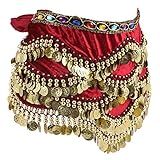 1 Unidade Roupa De Rave Cinto De Embrulho De Saias De Moedas Cinto De Dança Do Ventre Saia De Saia Boho Barriga Pólo Saia Cigana Colorido Cinto Abdominal Senhorita