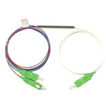 1 Unidade Splitter Fibra Óptica Desbalanceado 1x2 Sc apc C Três Ondas Nf 