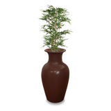 1 Vaso D Decorativo Planta Flores Polietileno Plastico 70x40