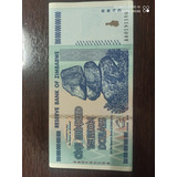 1-zimbabwe-100 Trilhões Dollars 2008 Nota Azul Vai Periciada