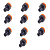 10 Adaptador Rosca Redução De 1/2 X 3/4 P/engate Rapido Orig Cor Preto E Laranja
