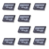 10 Adaptadores De Memoria Micro Sd