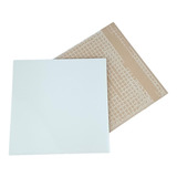 10 Azulejo Branco Resinado P/ Sublimação 15x15 + Suporte 