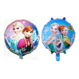 10 Balão Metalizado Frozen 2 De 45 Cm 