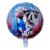 10 Balão Metalizado Frozen De 45