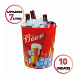 10 Baldes Gelo Cerveja E Bebidas