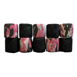 10 Bandagem Rosa Preta Adesiva Bico