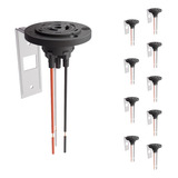 10 Bases Suporte Para Relé Fotoelétrico / Fotocélula Bivolt