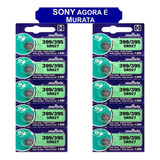 10 Baterias Sony 399/395 Sr927sw Ag7