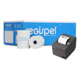 10 Bobinas Térmicas 80mm 80x30 Cupom Fiscal Ecf Sat Pdv