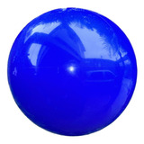 10 Bola Azul Escuro Lisa Média