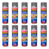 10 Borracha Líquida Impermeabiliza Telhas Calhas 400ml Cor Transparente