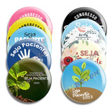 10 Botons Bottons Jw Org Congresso 2023 Seja Paciente 4,5 Cm