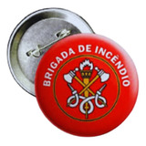 10 Bottons Brigada Boton Broche Brigada