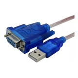 10 Cabo Serial Db9 9 Pinos Fêmea X Usb