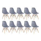10 Cadeiras Charles Eames Wood Cozinha