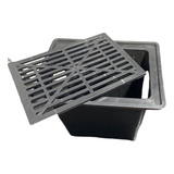 10 Caixa Coletora Boca De Lobo P/ Drenagem D'agua Pluvial 6l