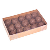 10 Caixas Para 15 Doces Bombons Embalagem Brigadeiro Gourmet