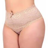 10 Calcinha Cinta Modeladora Cintura Alta Renda Luxo Atacado