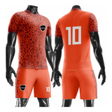 10 Camisa Calção Uniforme Futebol Jogo Fardamento Esportivo