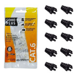 10 Capas Snap Pto +10 Conectores Passagem Rj45 Cat6 Furukawa