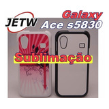 10 Case Capa Acrílico Samsung Galaxy Ace S5830 Sublimação