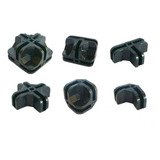 10 Conectores Para Tela Aramada Balcão Vidro Conectivo