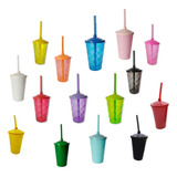 10 Copos Twister Fest 400ml C/ Tampa E Canudo Lembrancinha