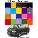 10 Cortinas Para Kia Besta Gs Ano 98 12 Lugares